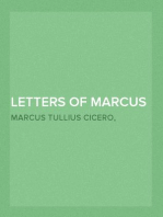 Letters of Marcus Tullius Cicero