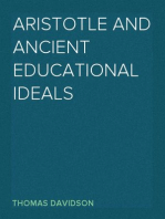 Aristotle and Ancient Educational Ideals