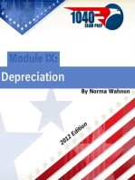 1040 Exam Prep Module IX - Depreciation