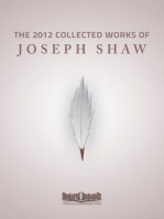 The 2012 Collected Works of Joseph Shaw