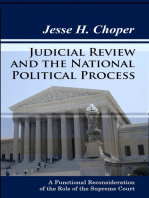 Judicial Review and the National Political Process: A Functional Reconsideration of the Role of the Supreme Court