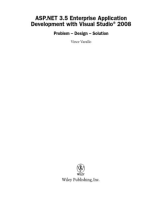 ASP.NET 3.5 Enterprise Application Development with Visual Studio 2008: Problem Design Solution