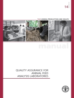 Quality Assurance for Animal Feed Analysis Laboratories