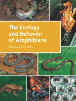 The Ecology and Behavior of Amphibians