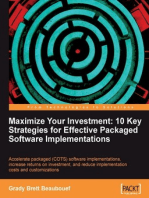 Maximize Your Investment: 10 Key Strategies for Effective Packaged Software Implementations