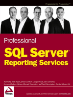 Professional SQL Server Reporting Services