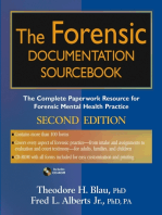 The Forensic Documentation Sourcebook: The Complete Paperwork Resource for Forensic Mental Health Practice