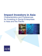 Impact Investors in Asia: Characteristics and Preferences for Investing in Social Enterprises in Asia and the Pacific