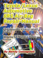 Toyota-Lexus Automotive SRS Air bag Repair Manual