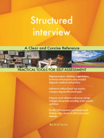 Structured interview A Clear and Concise Reference