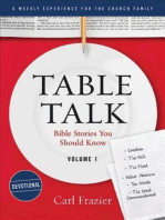 Table Talk Volume 1 - Devotions: Bible Stories You Should Know