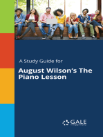 A Study Guide for August Wilson's The Piano Lesson