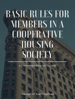 Basic Rules For Members In A Co-operative Housing Society