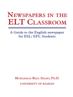 Newspapers in the Elt Classroom: A Guide to the English Newspaper for Esl/ Efl Students