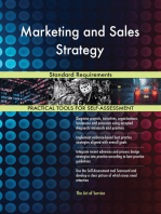 Marketing and Sales Strategy Standard Requirements