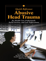 Abusive Head Trauma Quick Reference: For Healthcare, Social Service, and Law Enforcement Professionals