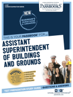 Assistant Superintendent of Buildings & Grounds: Passbooks Study Guide