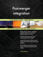 Post-merger integration A Complete Guide - 2019 Edition