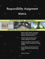 Responsibility Assignment Matrix A Complete Guide - 2020 Edition