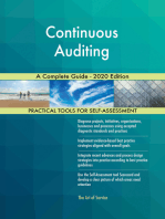 Continuous Auditing A Complete Guide - 2020 Edition