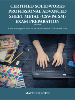 Certified Solidworks Professional Advanced Sheet Metal Exam Preparation