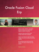 Oracle Fusion Cloud Erp A Complete Guide - 2020 Edition