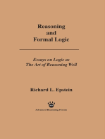 Reasoning and Formal Logic