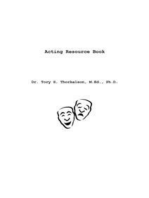 Acting Resource & Workbook