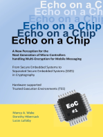 Echo on a Chip - Secure Embedded Systems in Cryptography: A New Perception for the Next Generation of Micro-Controllers handling Encryption for Mobile Messaging