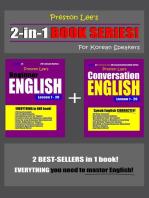 Preston Lee’s 2-in-1 Book Series! Beginner English & Conversation English Lesson 1: 20 For Korean Speakers