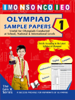 Olympiad Sample Paper 1: Useful for Olympiad conducted at School, National & International levels