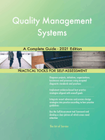 Quality Management Systems A Complete Guide - 2021 Edition