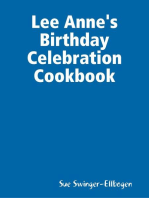 Lee Anne's Birthday Celebration Cookbook