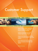 Customer Support A Complete Guide - 2021 Edition