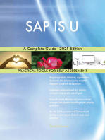 SAP IS U A Complete Guide - 2021 Edition