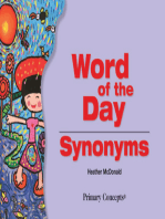 Word of the Day: Synonyms