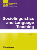 Sociolinguistics and Language Teaching