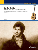 Sor for Guitar: 35 Easy to Intermediate Original Works for Guitar