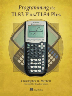 Programming the TI-83 Plus/TI-84 Plus