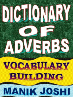 Dictionary of Adverbs: Vocabulary Building