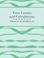 Yarn Counts And Calculations