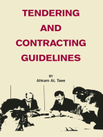 Tendering and Contracting Guidelines