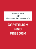 Summary of Milton Friedman's Capitalism and Freedom