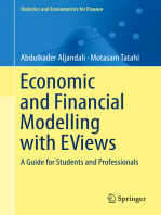 Economic and Financial Modelling with EViews: A Guide for Students and Professionals