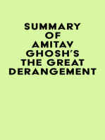 Summary of Amitav Ghosh's The Great Derangement