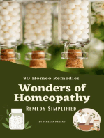 Wonders of Homeopathy : 80 Homeo Remedies for your Health Problems : Healing with Homeopathy: Healing with Homeopathy