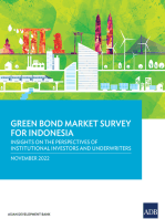 Green Bond Market Survey for Indonesia: Insights on the Perspectives of Institutional Investors and Underwriters