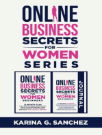 Online Secrets For Women Beginners Book Series (2 Book Series): 12-Month Book + Journal To Building Your Financial Freedom, Crushing Limiting Beliefs With Affirmations, Motivational Quotes and Weekly Goals