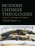 Modern Chinese Theologies: Heritage and Prospect