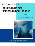 Business Technology for ACCA 2023: Complete in just one week